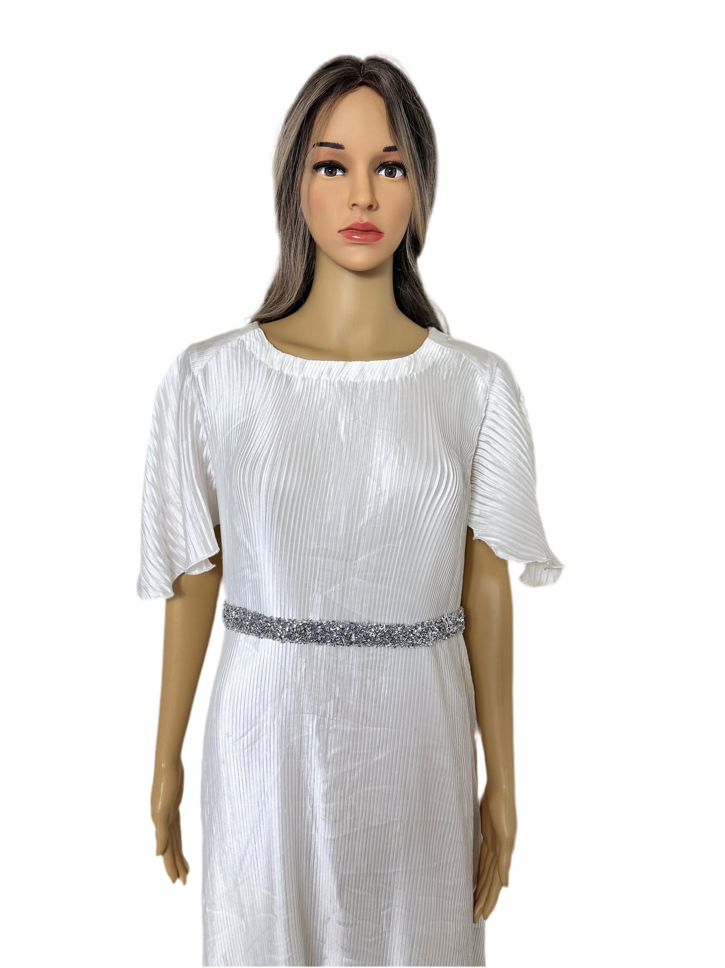 Ethereal White Elegance Dress