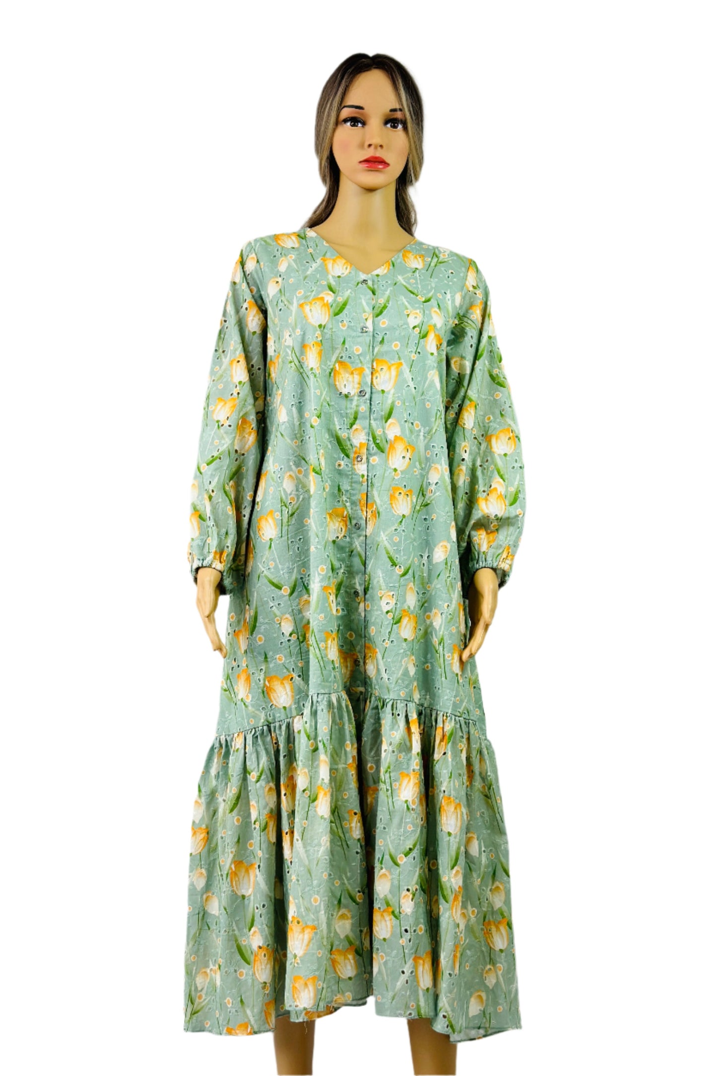 Springtime Floral Dress