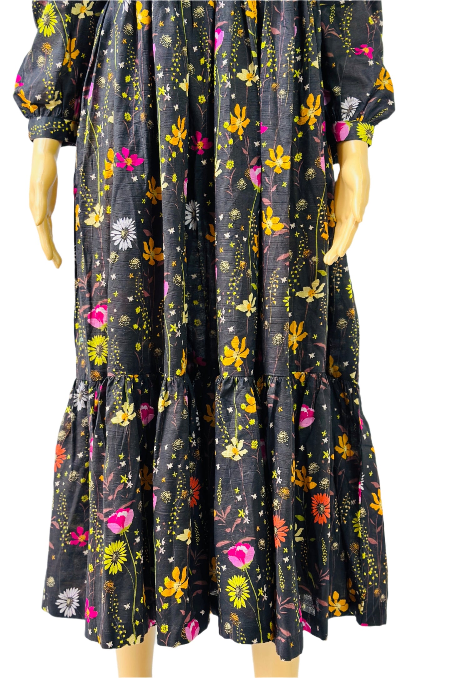 Floral Symphony Dress