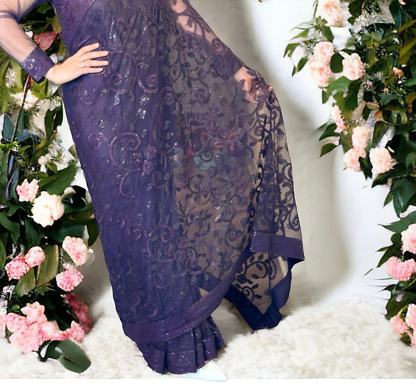 Sophisticated Saree Ensemble