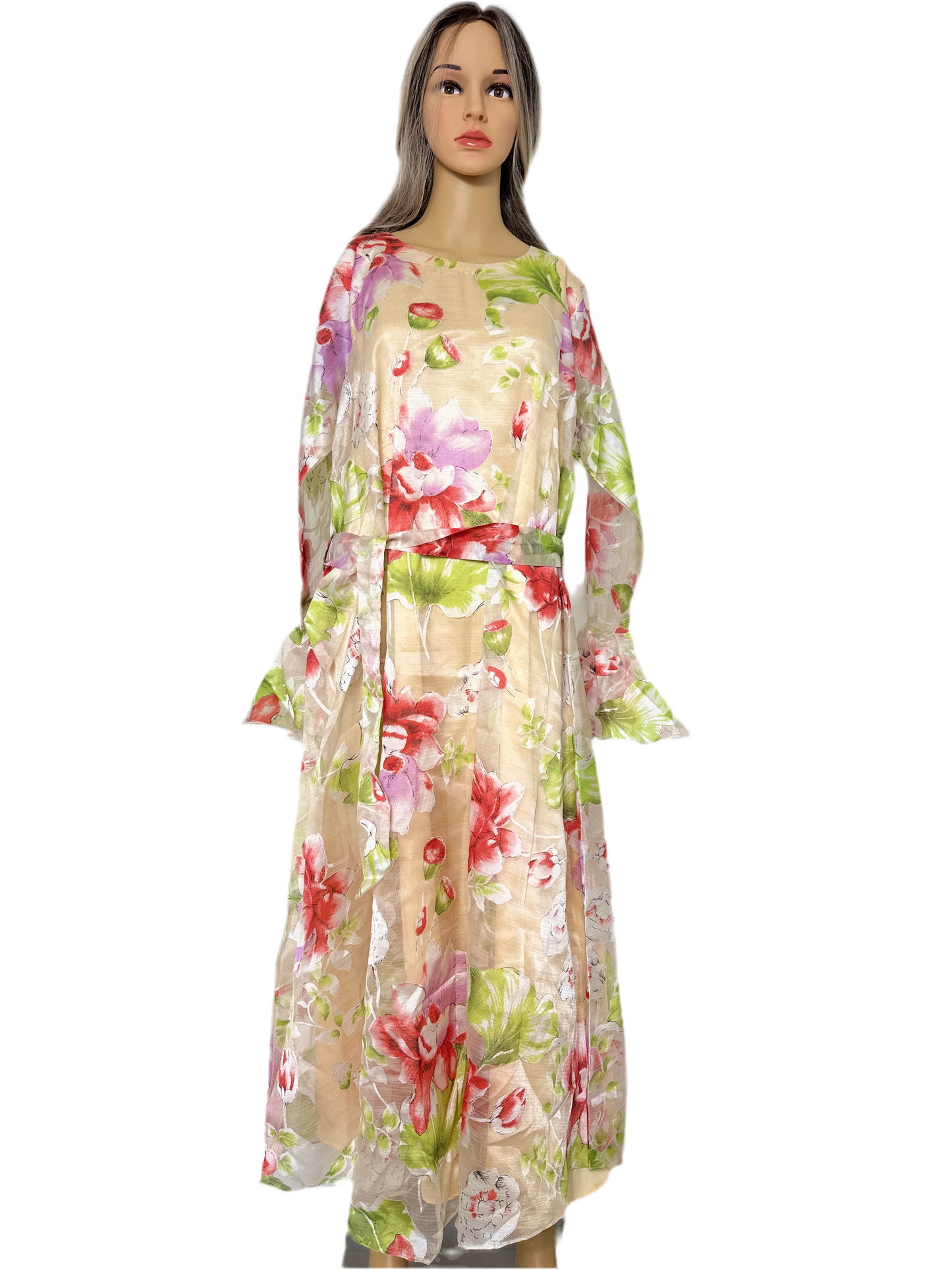 Blossom Breeze Floral Maxi Dress