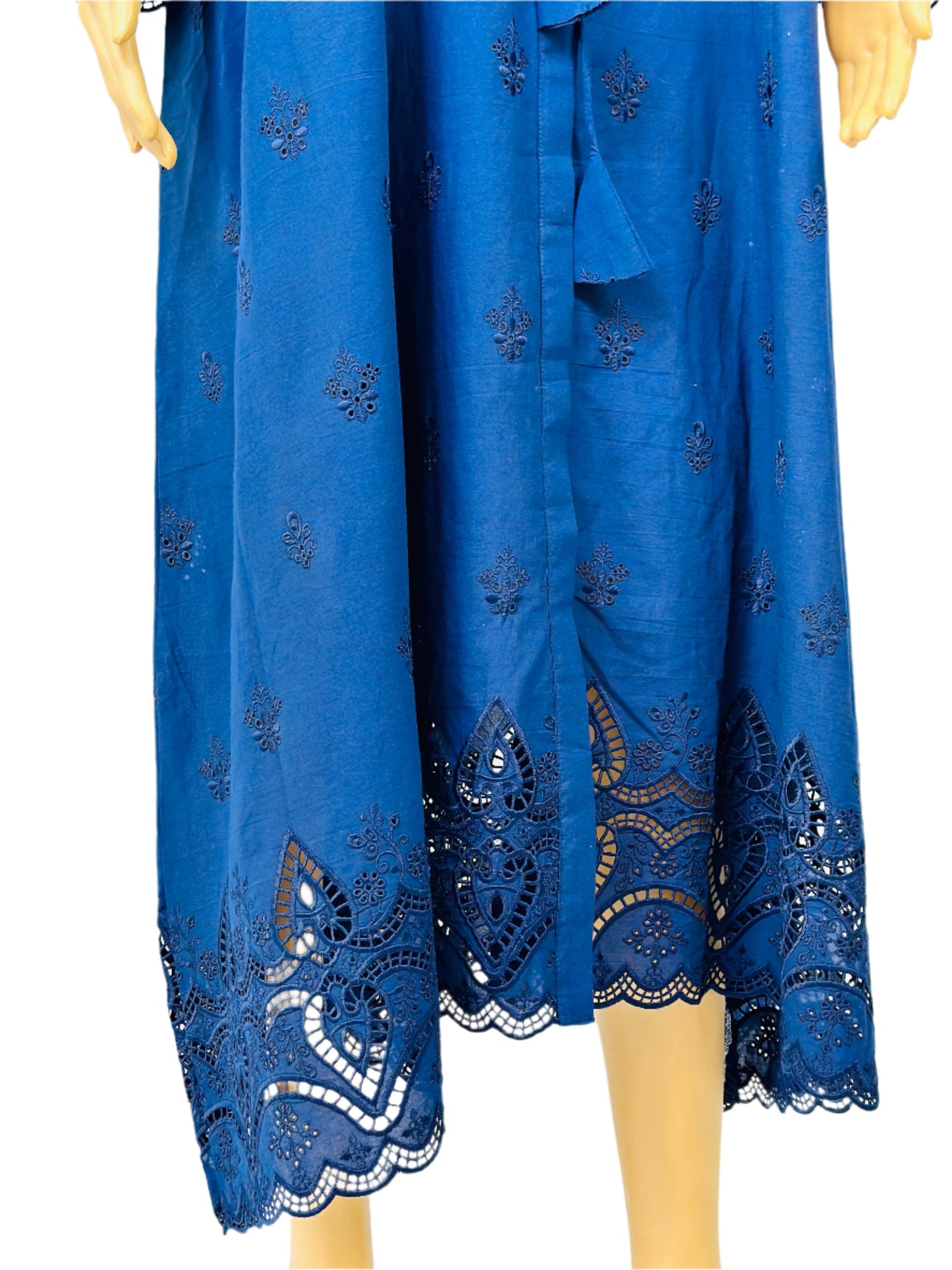 Navy Blue Embroidered Dress ZAHRA Navy Blue Embroidered Dress ZAHRA